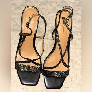 Paolo snakeskin sandals